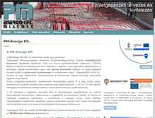 Tablet Screenshot of pmenergo.hu